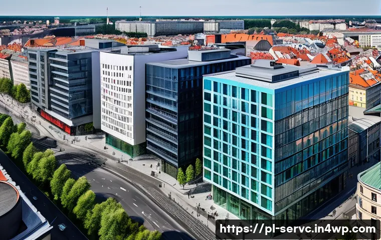 공간 AI 서비스의 시장 진입 전략 - **Prompt 1: Innovative Urban AI Solutions in Poland**
    "A vibrant and modern urban planning offic...